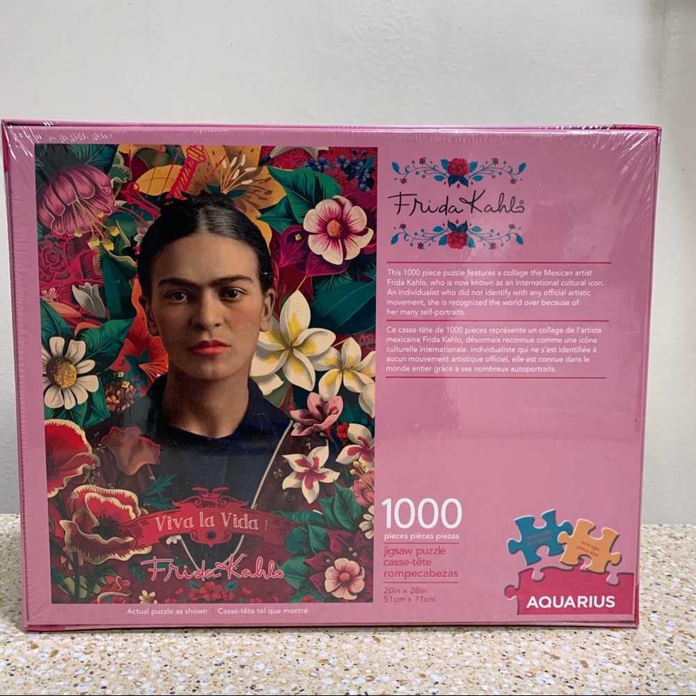 New Frida Kahls 1000 piece Puzzle Viva la Vida
